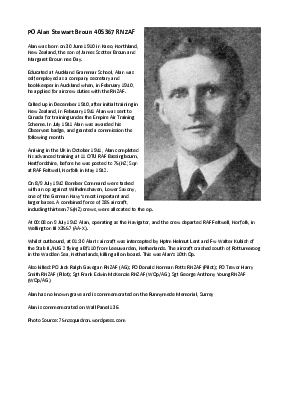 A preview of a PDF biography for Broun, Alan Stewart